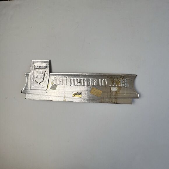 Vintage Oertel's Real Draft Beer Sign Relax You Are Among Friends Breweriana - Picture 15 of 16